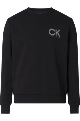 Randig Bröstlogga Hoodies