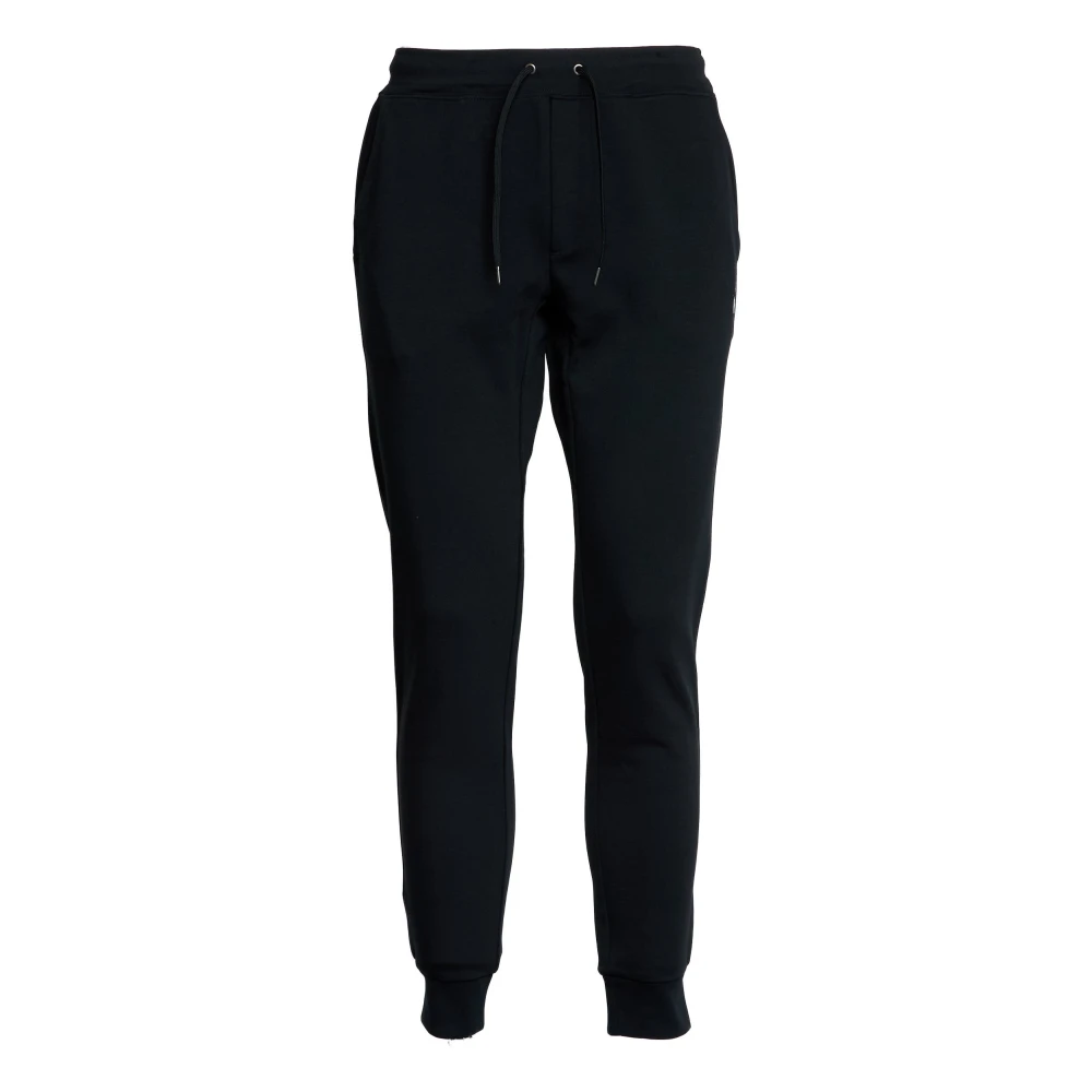 Polo Ralph Lauren Men's Black Double Knit Jogger Pants