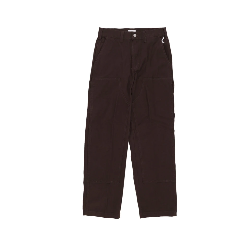 Obey Java Brown Timmerman Broek met Dubbele Knie Brown Heren