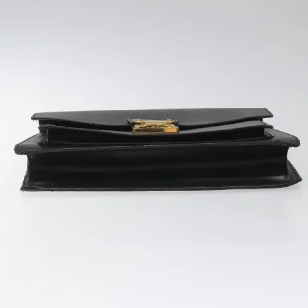 Louis Vuitton Vintage Pre-owned Leather handbags Black Dames