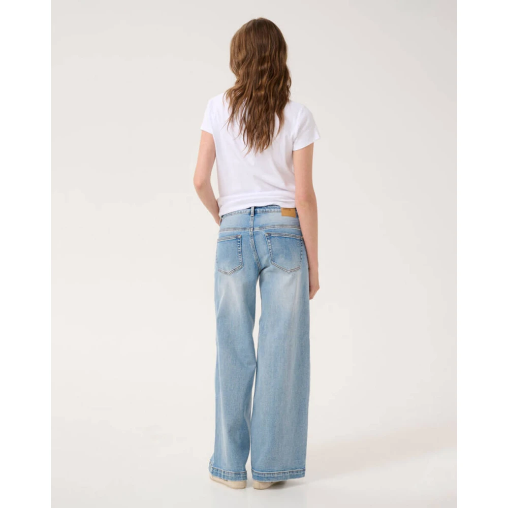 My Essential Wardrobe Klassieke Denim Jeans Blue Dames