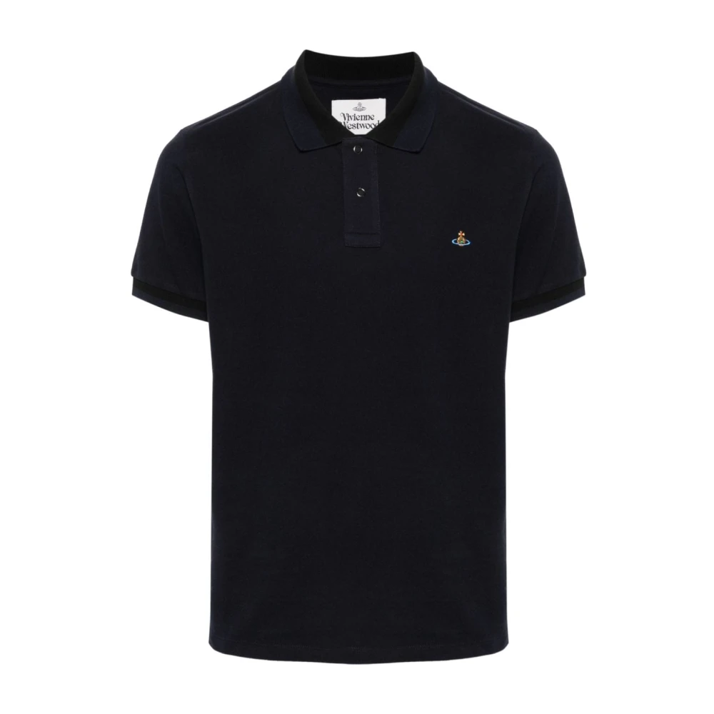 Vivienne Westwood Polo Shirts Blue Heren