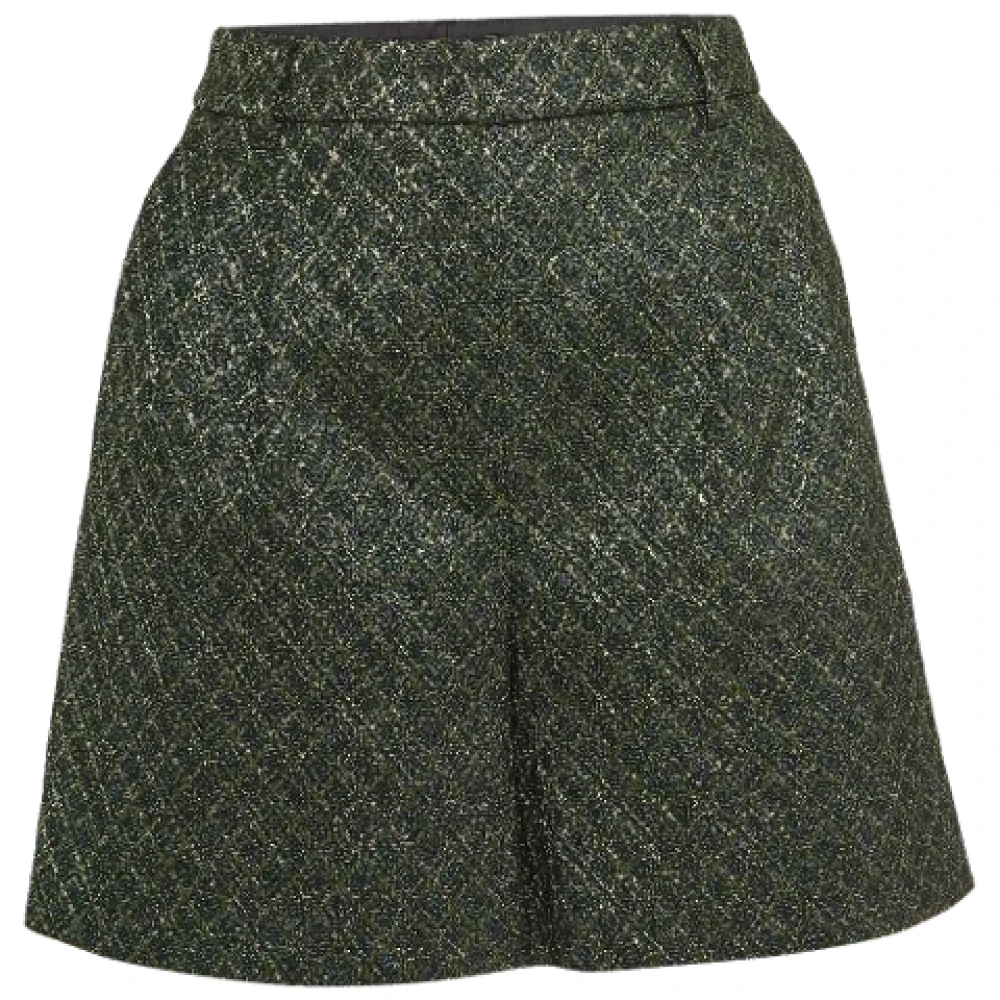 Dolce & Gabbana Pre-owned Fabric bottoms Green Dames