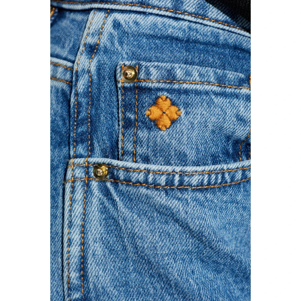 Kate Spade Spijkerbroek met borduursel Blue Dames