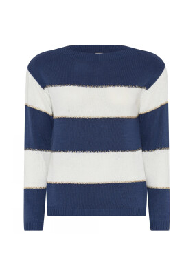 striped-o-neck-pull-blouse-in-jeans-blue