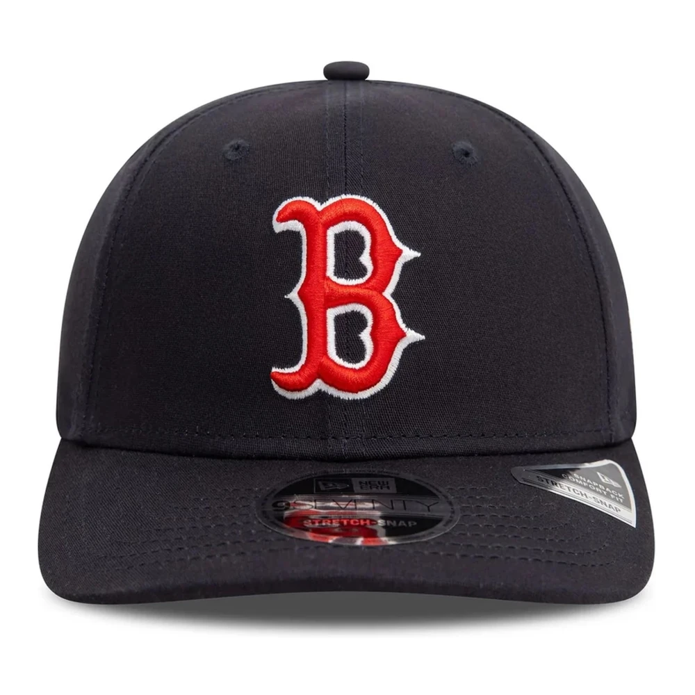 new era Red Sox Baseball Cap Navy Blue Black Heren