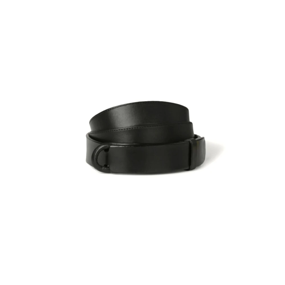 Orciani Men's Black Bull Nero Belt