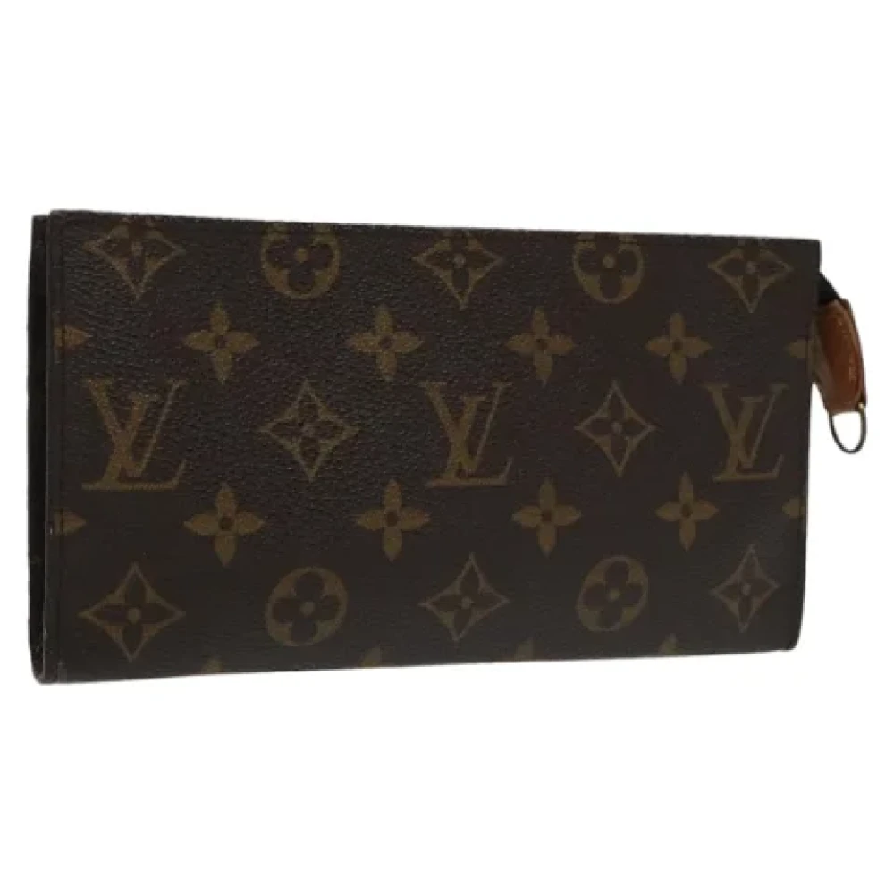 Louis Vuitton Vintage Pre-owned Canvas pouches Brown Dames