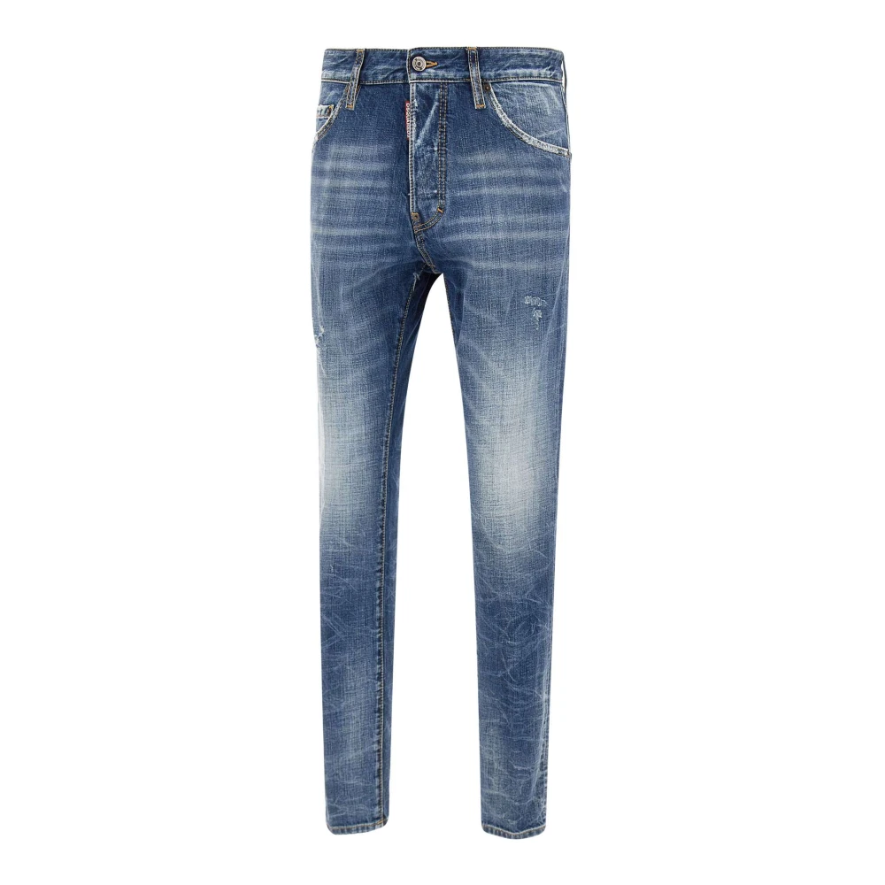 Dsquared2 Stijlvolle Denim Jeans Blue Heren