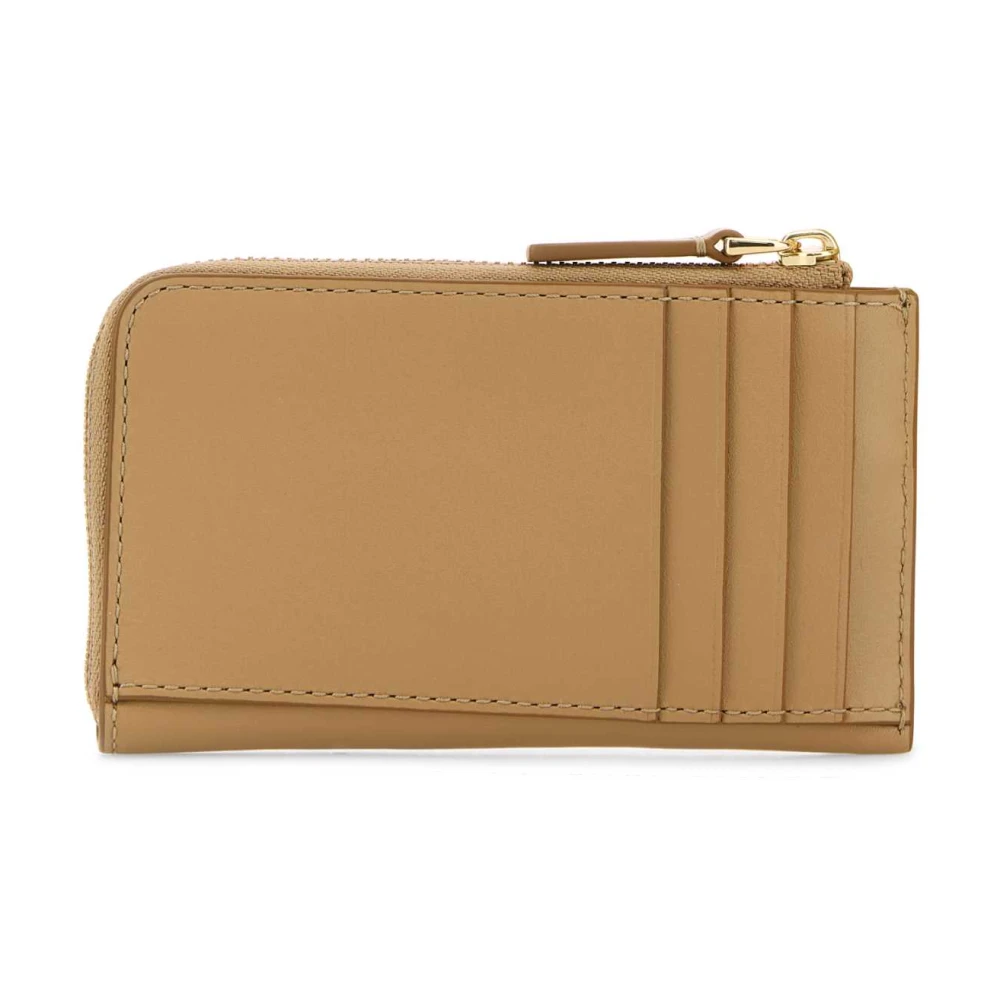 Marc Jacobs Stijlvolle Kameel Leren Kaarthouder Brown Dames
