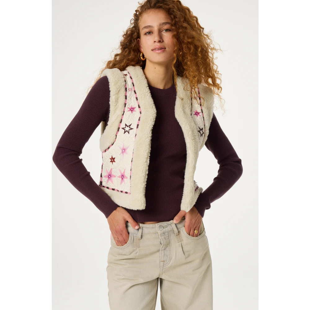 Fabienne Chapot Timmy Gilet Beige Dames