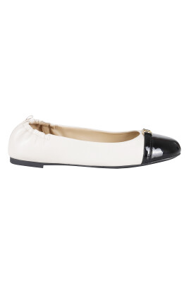 flex-ballerines-creme-noir-cuir