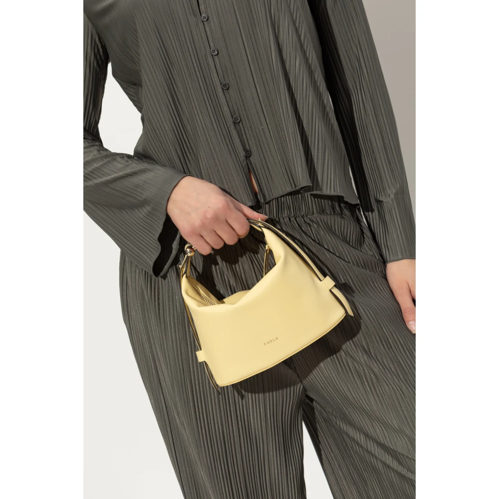 Furla Tas Nuvola Mini Yellow Dames