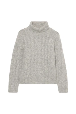 Brushed Lambswool Turtleneck
