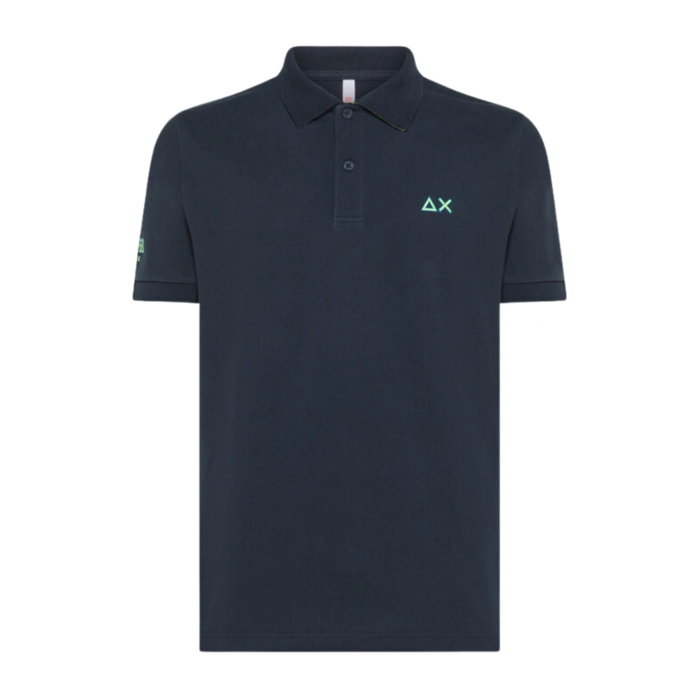 Sun68 - Tops > Polo Shirts - Blue - Sun68 - Modalova