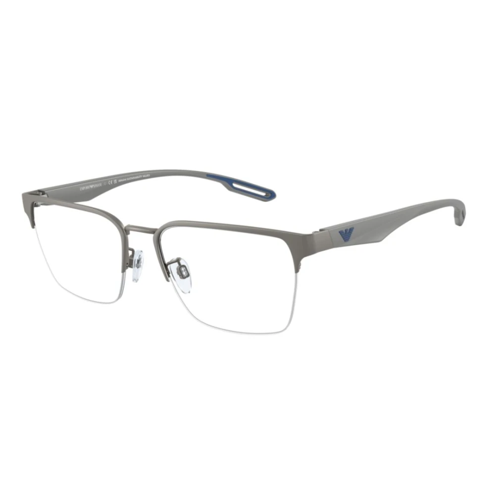 Emporio Armani Unisex Gray Glasses, 54 Mm, Stylish Vista Sunglasses