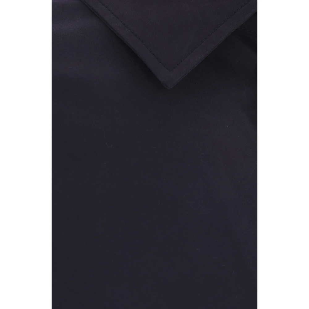 BRUNELLO CUCINELLI Blauwe Katoenen Techno Bomberjas Blue Heren