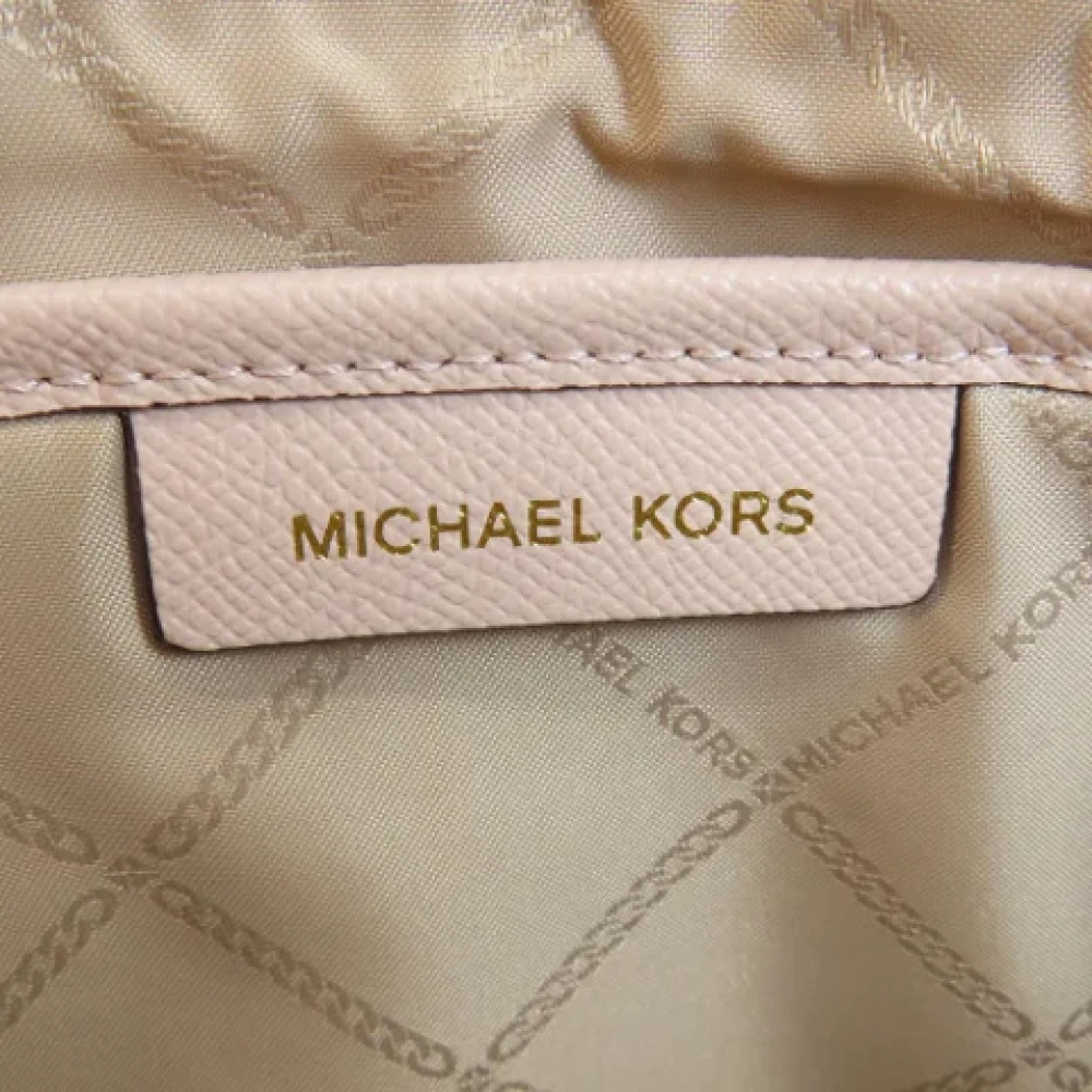 Michael Kors Pre-owned Leather shoulder-bags Pink Dames