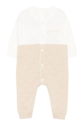 Logo Knit Onesie