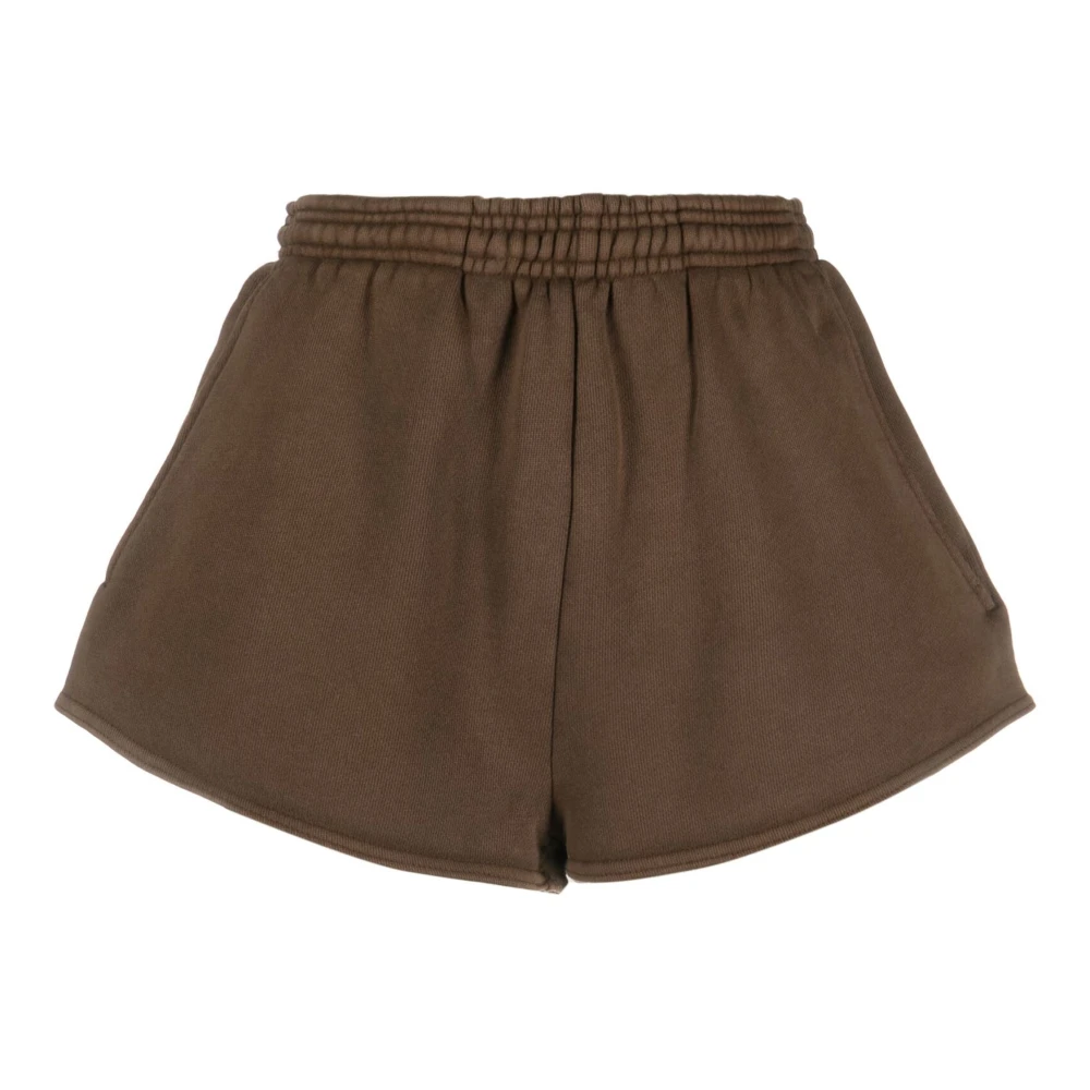 Entire Studios Korte Yoga Shorts voor Vrouwen Brown Dames