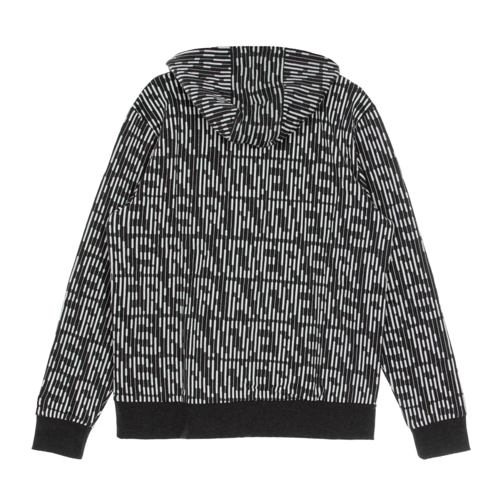 new era NFL All Over Print Hoodie in Teamkleuren Black Heren