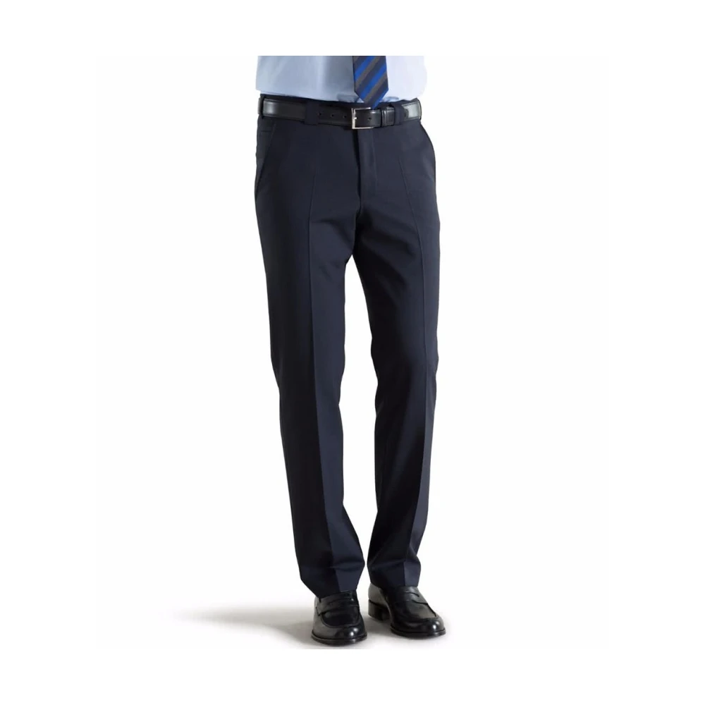 Meyer Slim Fit Chino Broek Roma Blue Heren