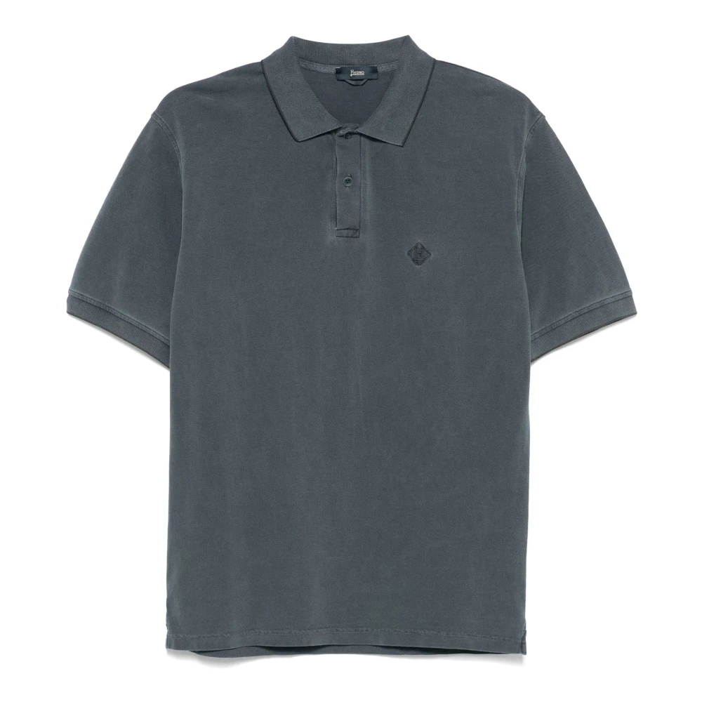 Herno - Tops > Polo Shirts - Blue - Herno - Modalova