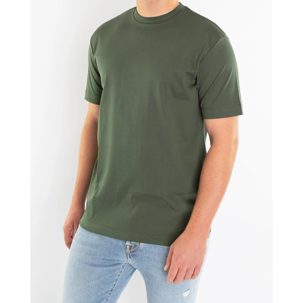 Valenza Interlock Supima T-Shirt Groen Green Heren