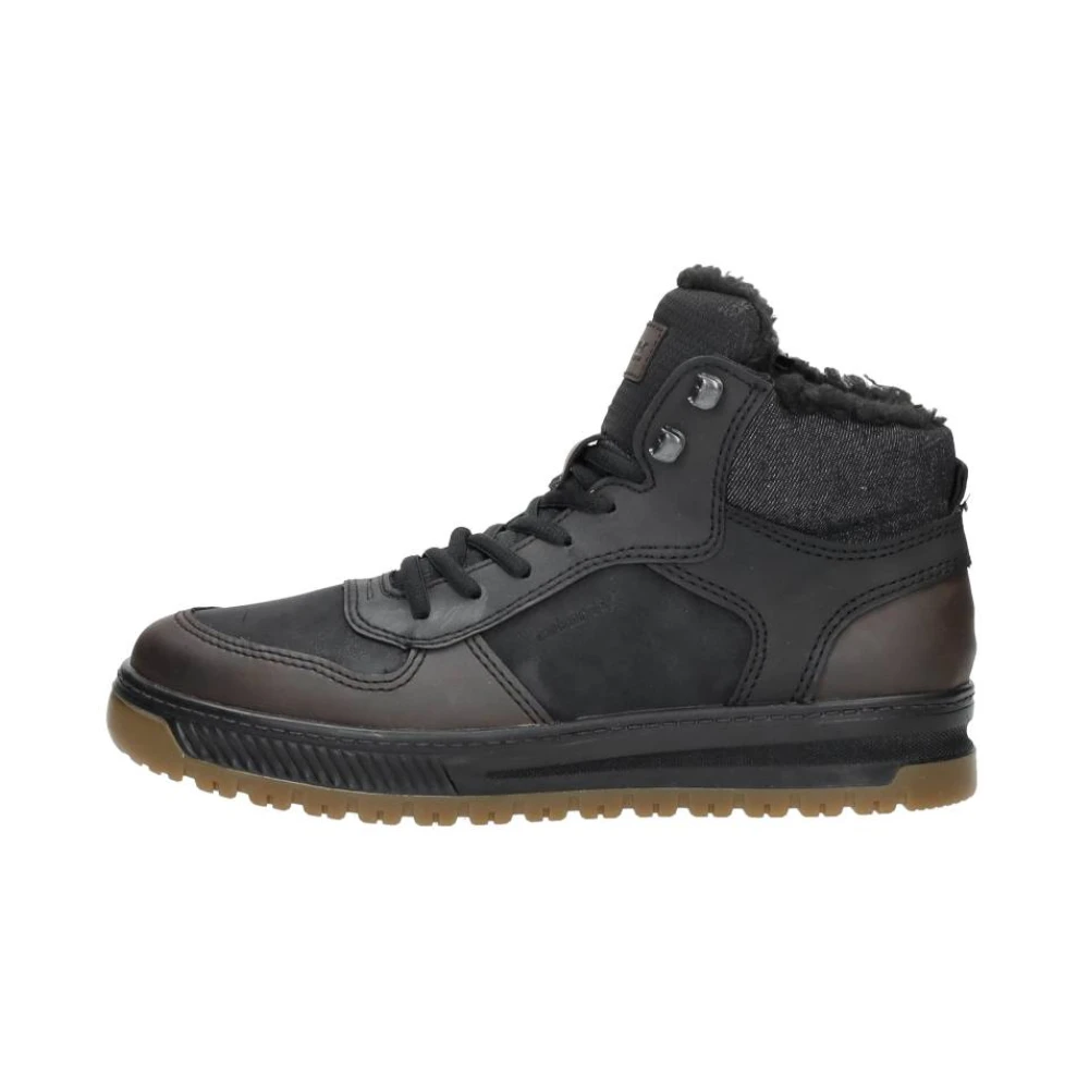 Rieker Veterschoenen Hoog Heren Schoenen Zwart