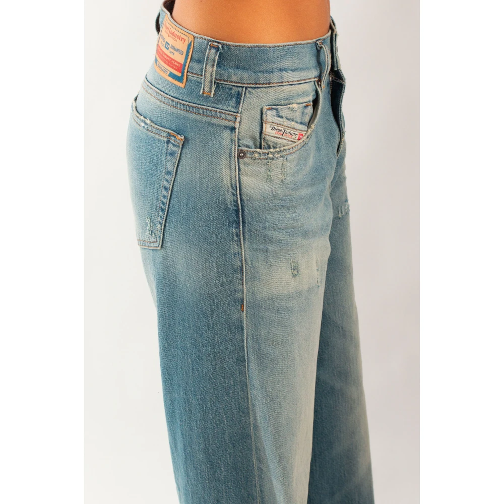 Diesel Vintage Flare Jeans 1978 Style Blue Dames