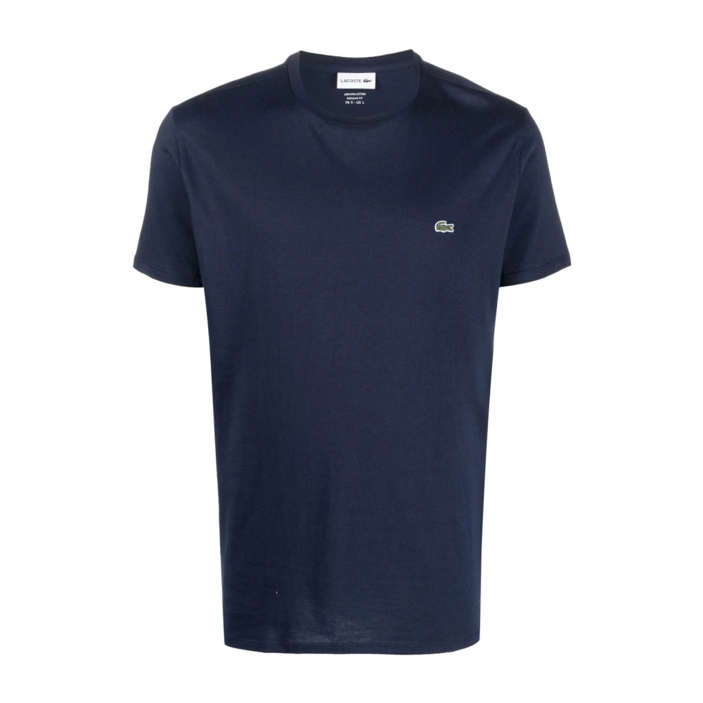 Lacoste Uomo Blu Top, L, New,