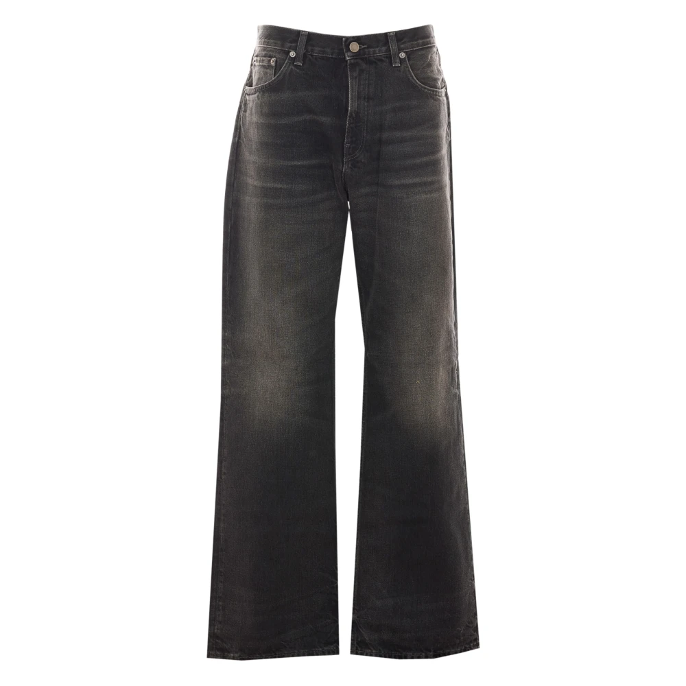 Haikure Women's Black Korea Jeans In Vintage Denim - Image 3