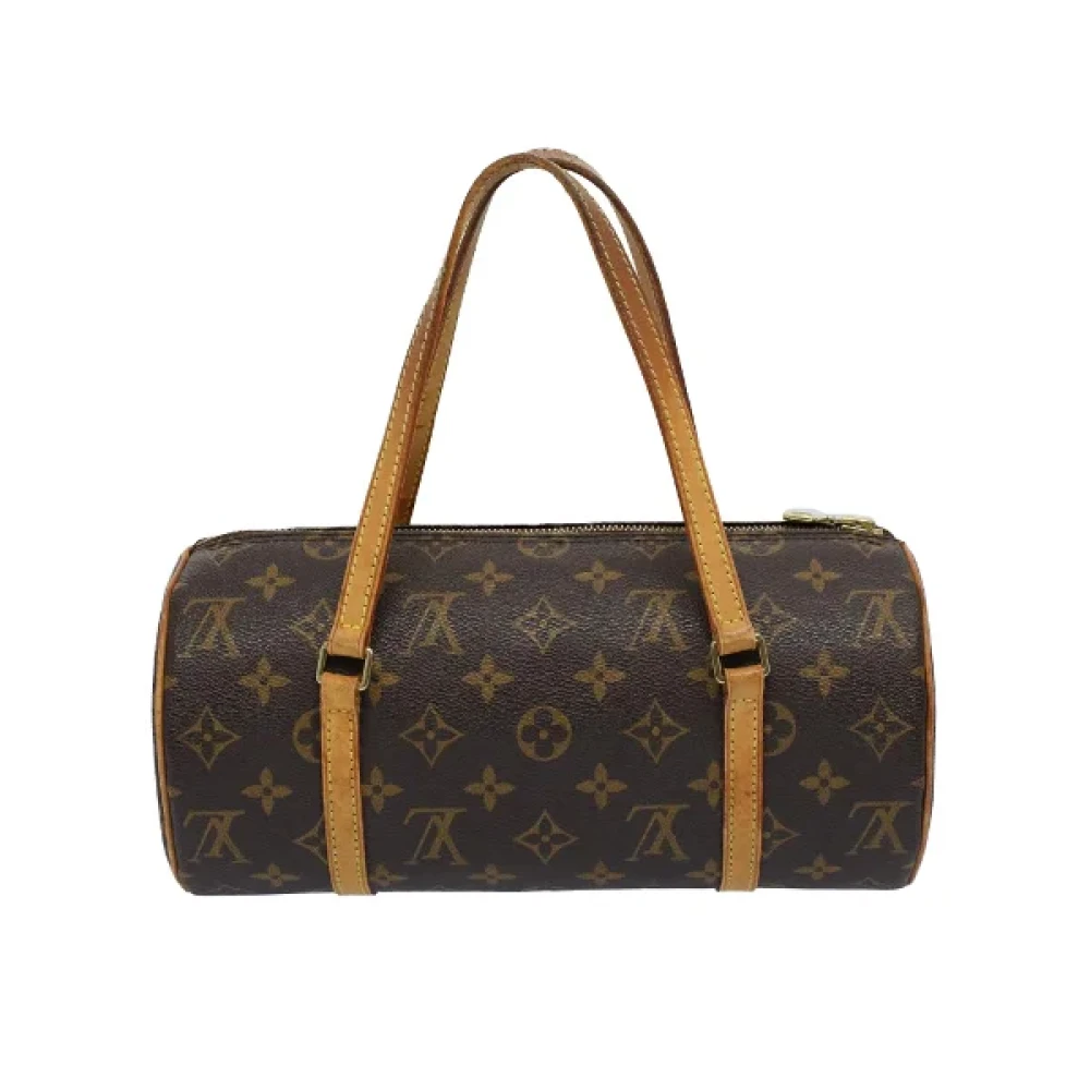 Louis Vuitton Vintage Pre-owned Canvas handbags Brown Dames
