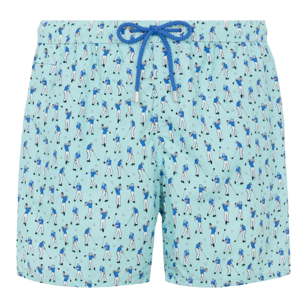 Mc2 Saint Barth Men's Blue Sea Clothing - Beachwear - S - Swimwear