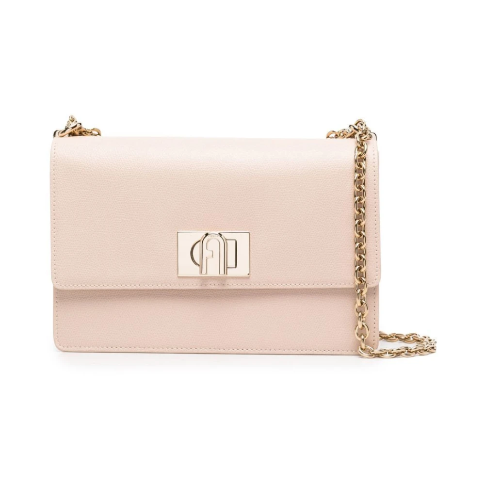 Furla Logo Crossbody Tas Pink Dames