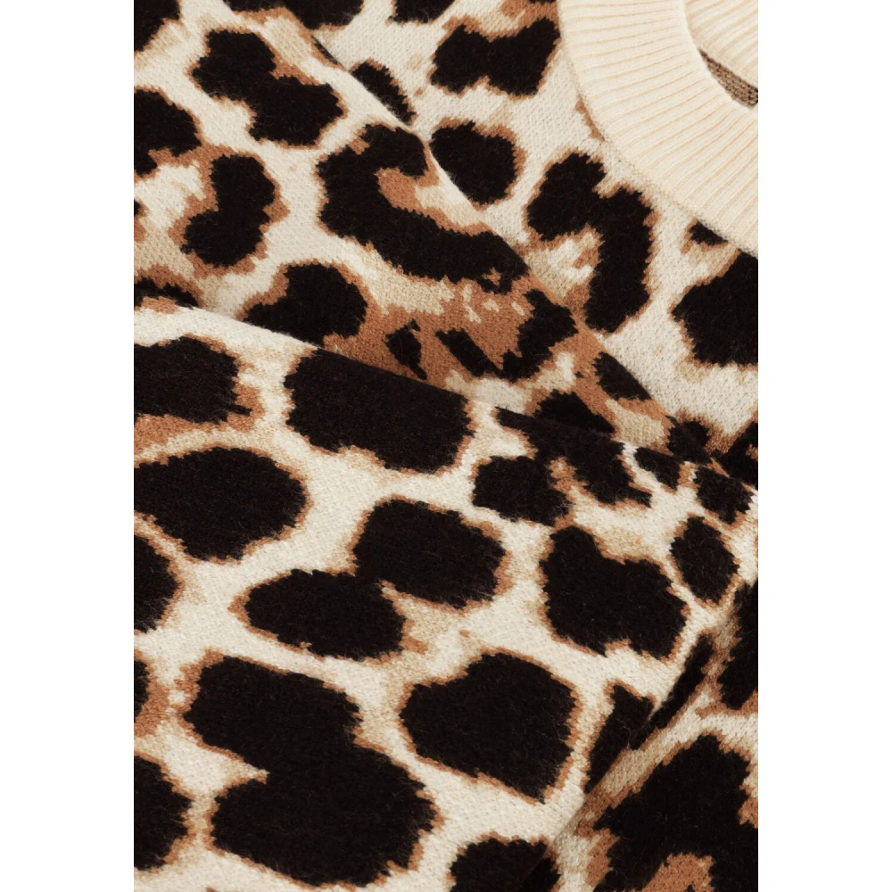 Suncoo Dierenprint Trui Paleo Brown Dames