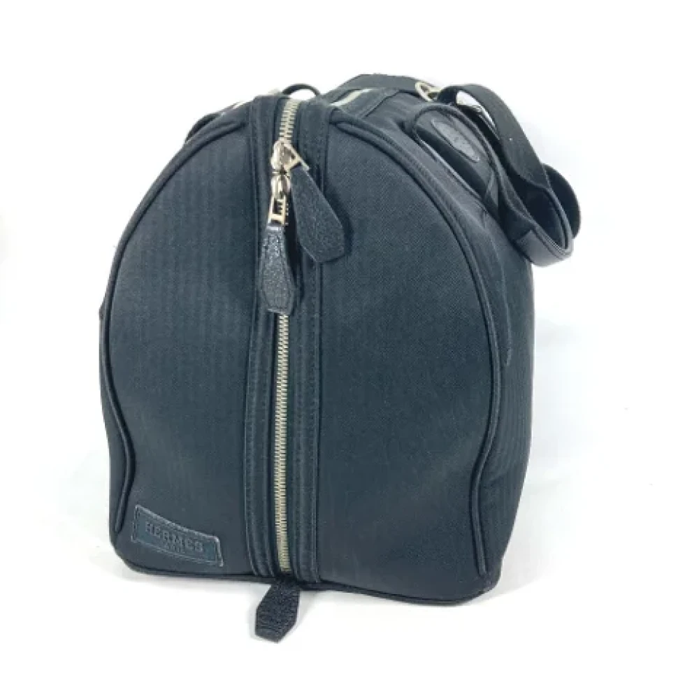 Hermès Vintage Pre-owned Fabric shoulder-bags Black Dames