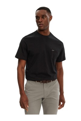 sort-bomuld-logo-t-shirt
