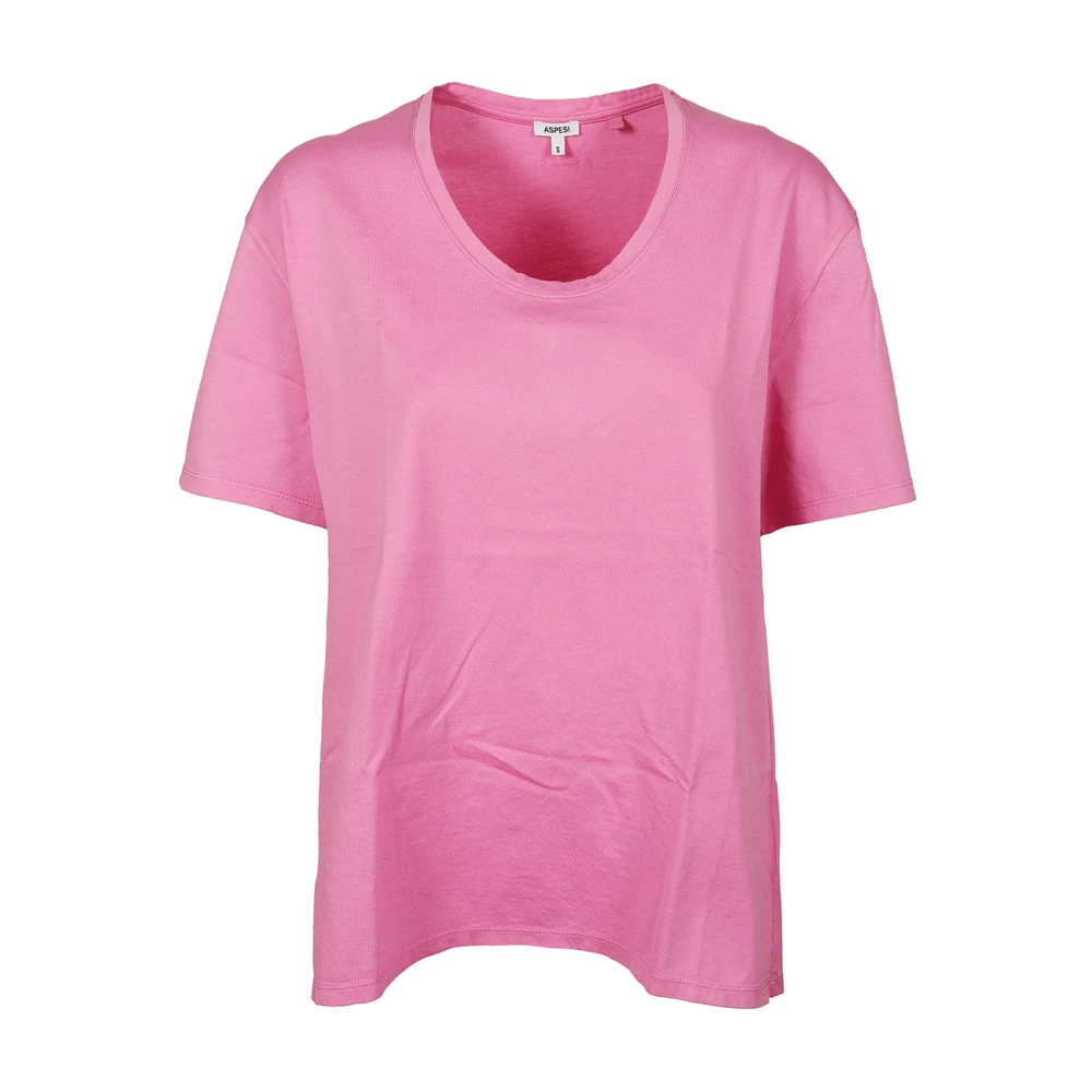 Aspesi - Tops > T-Shirts - Pink - Aspesi - Modalova
