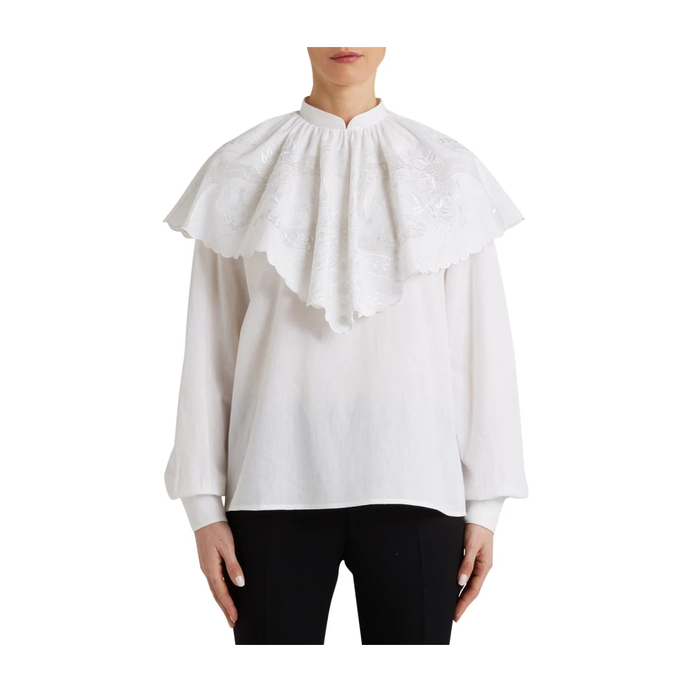 ETRO Blouse overhemd White Dames