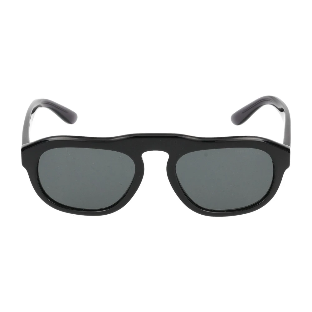 Giorgio Armani Mannelijk Black,Brown Stijlvolle Zonnebril 0Ar8173,Gestreepte Bruine Zonnebril,Zonnebrillen