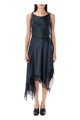 petrol-blue-satin-lace-midi-dress