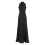 robe-noire-en-coton-col-haut-sans-manches