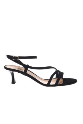 Suede High Heel Sandal