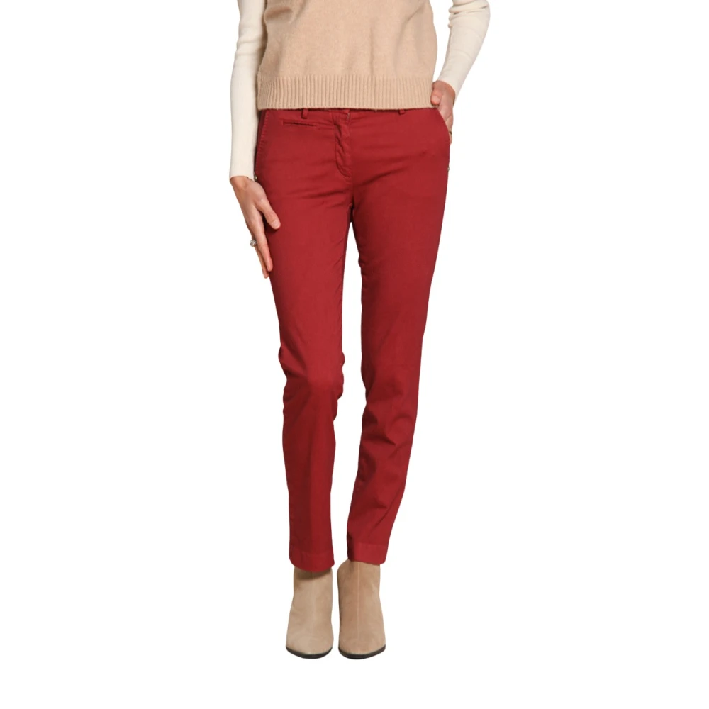 Mason's Mujer Rojo Pantalones, Talla: Xl