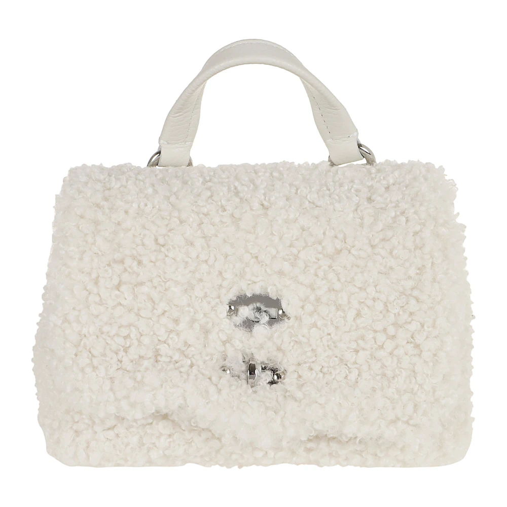 Zanellato Witte Schoudertas Winterstijl White Dames