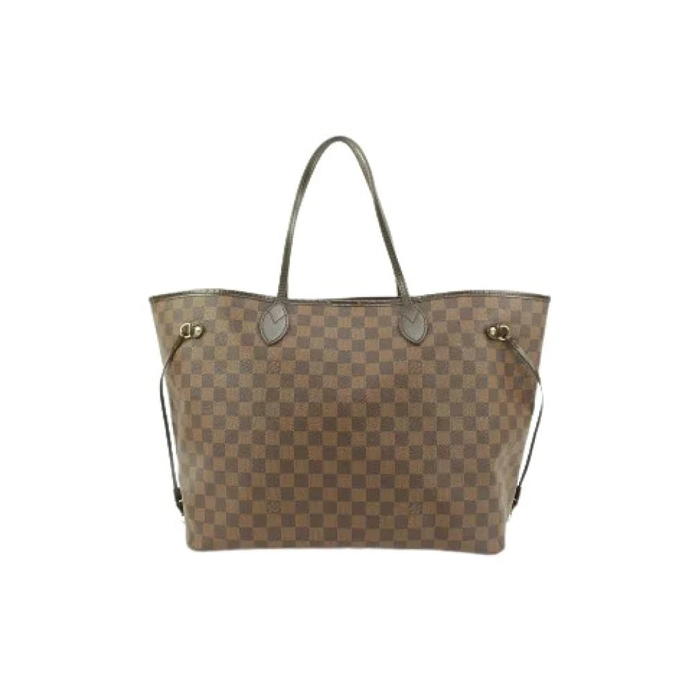 Louis Vuitton Vintage Förägda Canvas louis-vuitton-väskor Brown, Dam