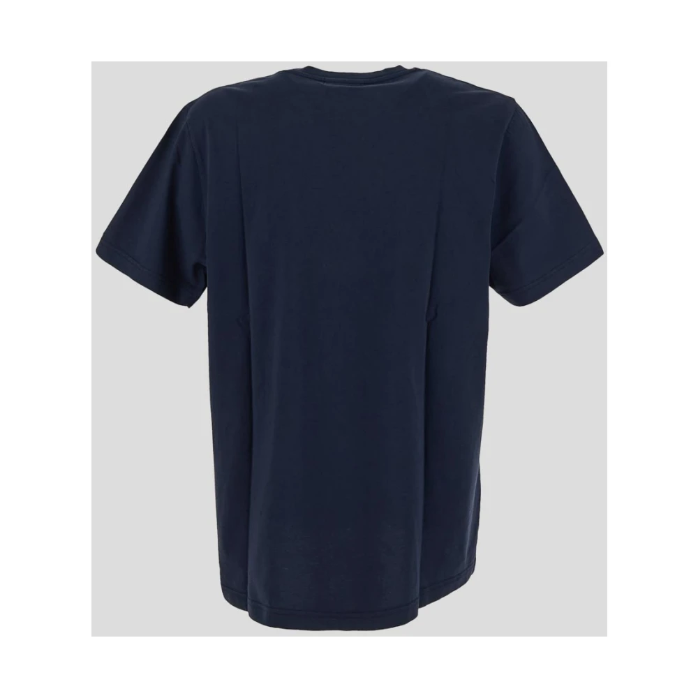 Maison Kitsuné Mannen T-shirt Collectie Blue Heren