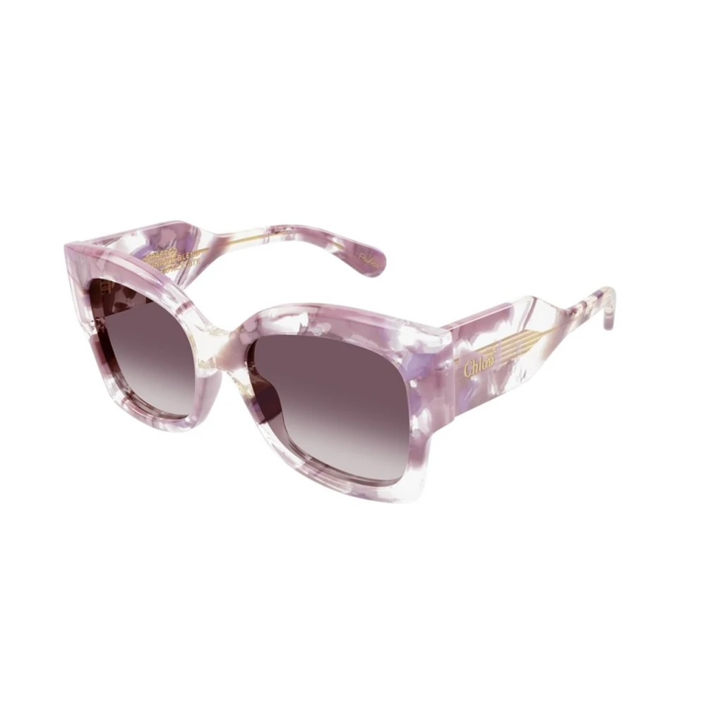 Chloé Unisex Brown Nude Violet Sunglasses Model Ch0252s - Sunglasses - 51 Mm - Accessories