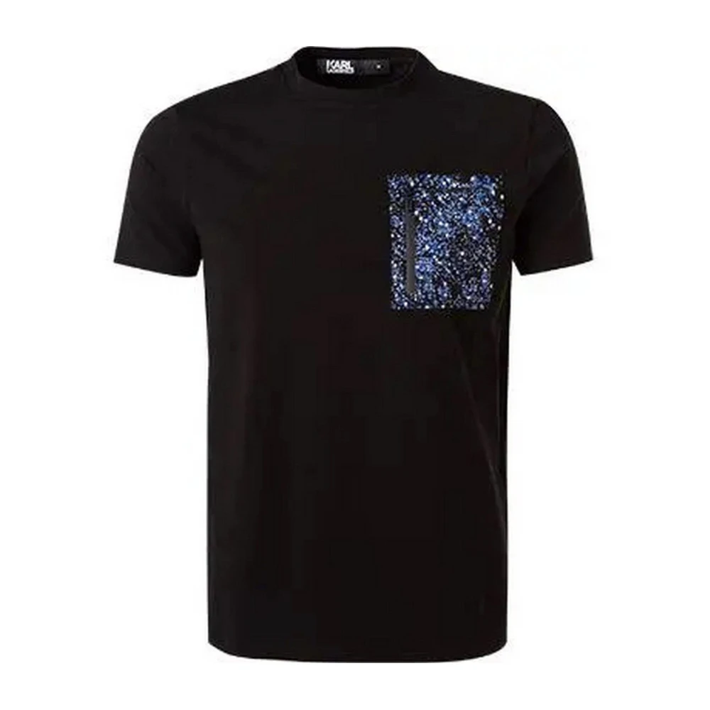 Karl Lagerfeld Casual Katoenen T-Shirt Black Heren